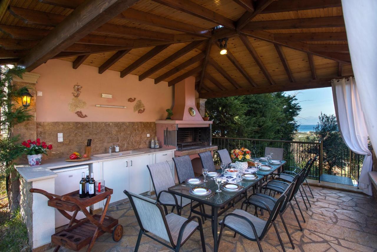 Villa Mare E Monti Almiros Beach ภายนอก รูปภาพ
